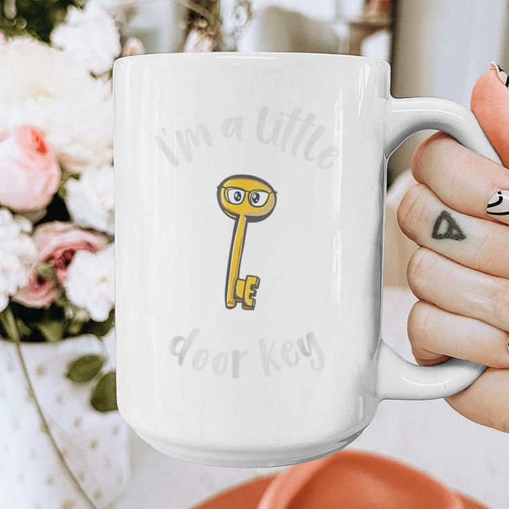 Pun Tshirt I'm A Little Door Key Bad Pun Dad Jokes Graphic Print Coffee Mug