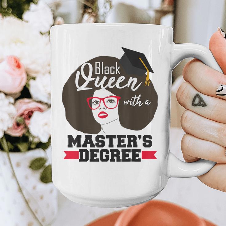 Queen Masters Degree Graduation Social Work MSW MPH Graphic Print Coffee Mug