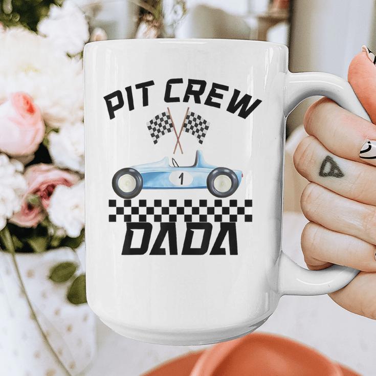 Race Car Racing Family Dada Pit Crew Birthday Party Graphic Print Coffee Mug Race Car Racing Family Dada Pit Crew Birthday Party Graphic Print Coffee Mug