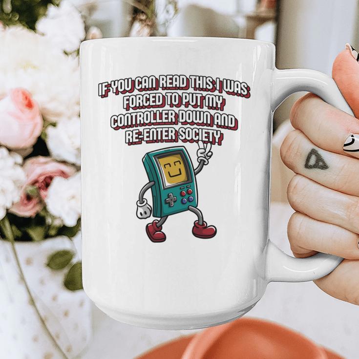 If You Can Read This Gamer Humor Gaming Introvert Graphic Print Coffee Mug If You Can Read This Gamer Humor Gaming Introvert Graphic Print Coffee Mug
