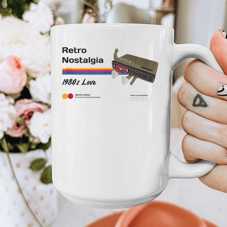 Retro Nostalgia 1980s Love Graphic Graphic Print Coffee Mug Retro Nostalgia 1980s Love Graphic Graphic Print Coffee Mug