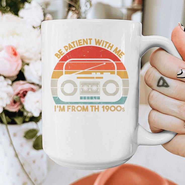 Retro Be Patient With Me I'm From The 1900s Premium Graphic Print Coffee Mug