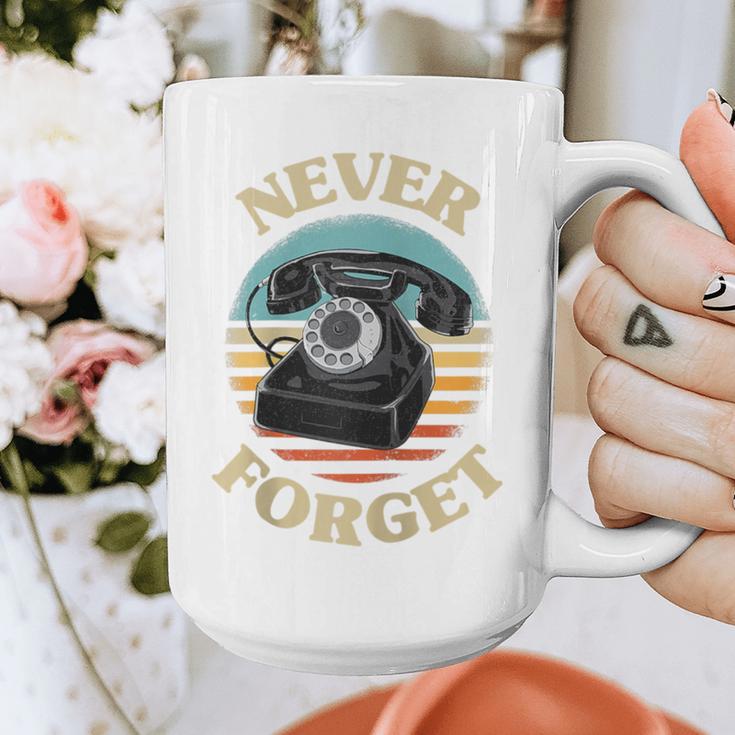 Retro Phone Never Forget Nostalgia Vintage Raglan Baseball Tee Graphic Print Coffee Mug Retro Phone Never Forget Nostalgia Vintage Raglan Baseball Tee Graphic Print Coffee Mug