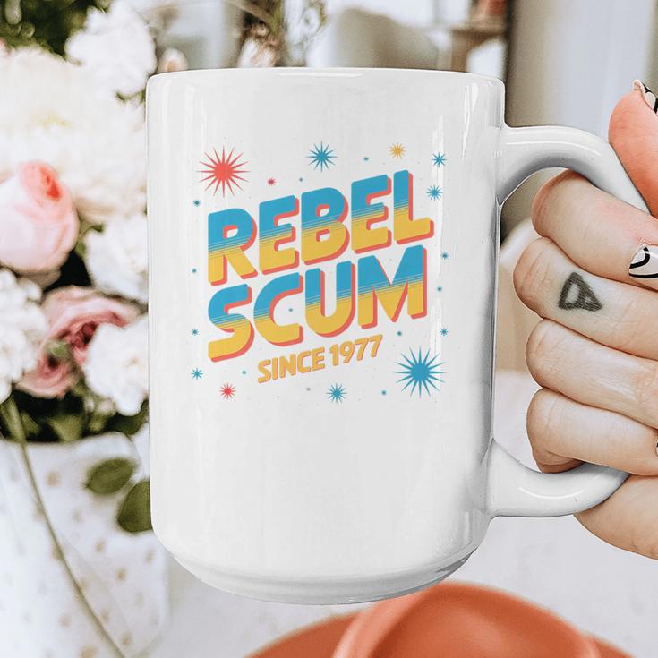 Retro Sci Fi Star Rebel 1977 Space Vintage Nerd Nostalgia Premium Graphic Print Coffee Mug