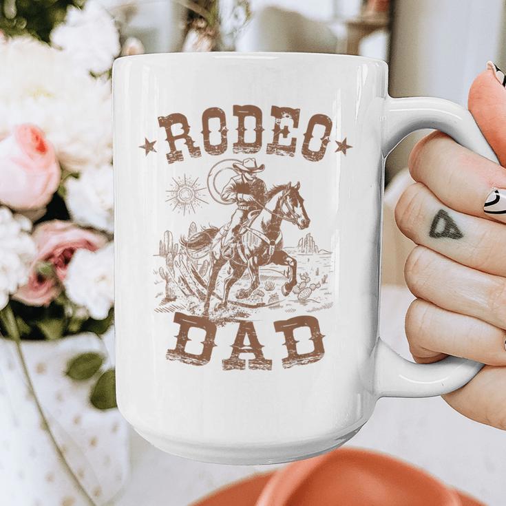 Rodeo Dad Western Cowboy Daddy Family Matching Father's Day Graphic Print Coffee Mug