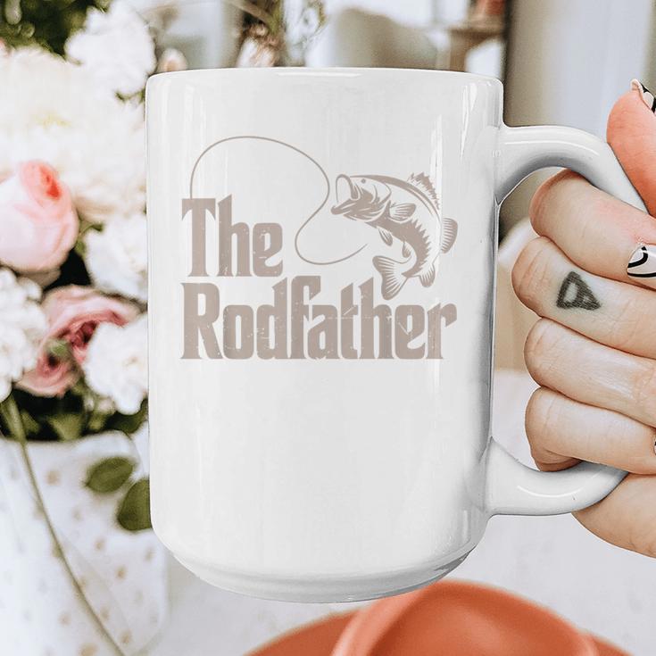 Rodfather Bass Fish Dad Joke Fishing Daughter Son Graphic Print Coffee Mug Rodfather Bass Fish Dad Joke Fishing Daughter Son Graphic Print Coffee Mug