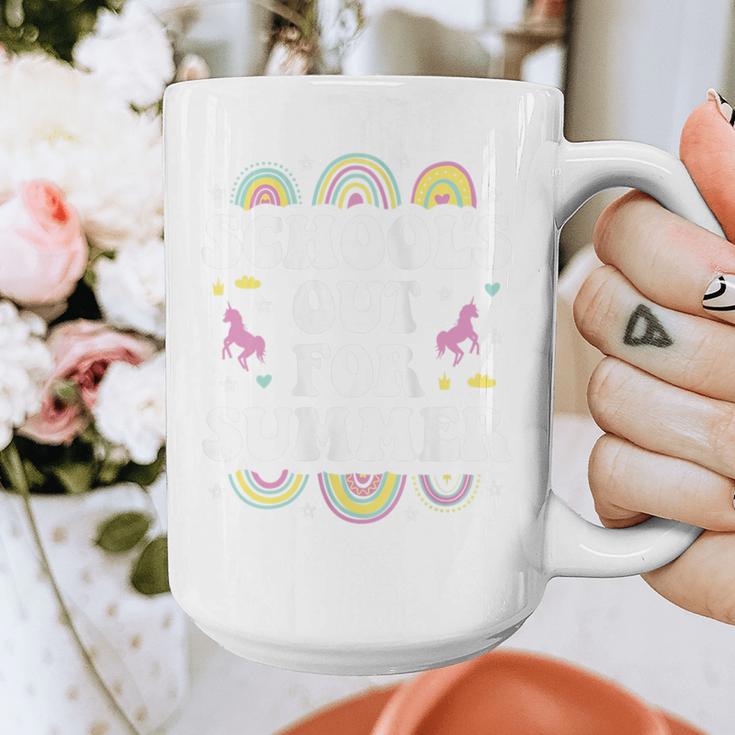 School's Out For Summer Unicorn Graduation Teacher Student Graphic Print Coffee Mug