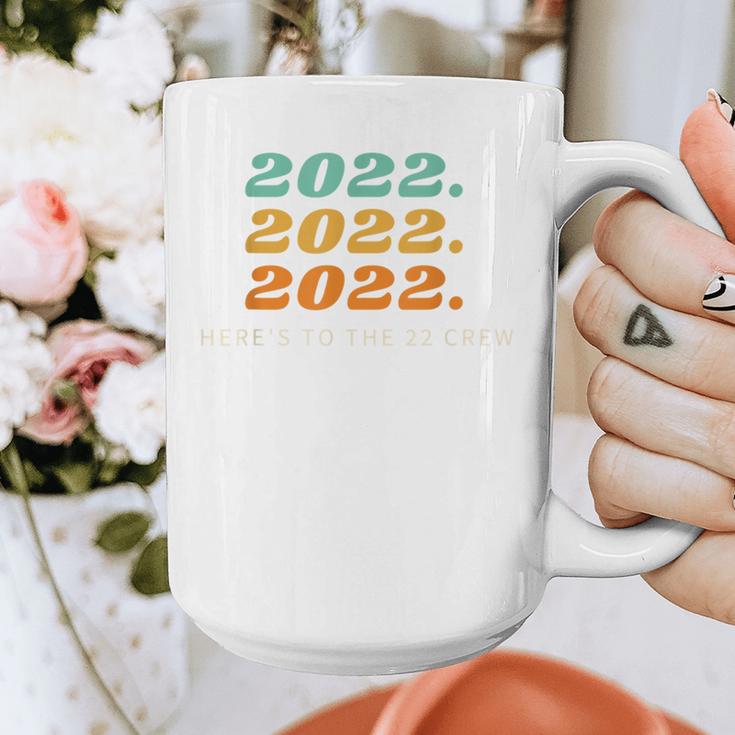 Senior 2022 Shirt Class Of 2022 Retro Graduation Grad Graphic Print Coffee Mug