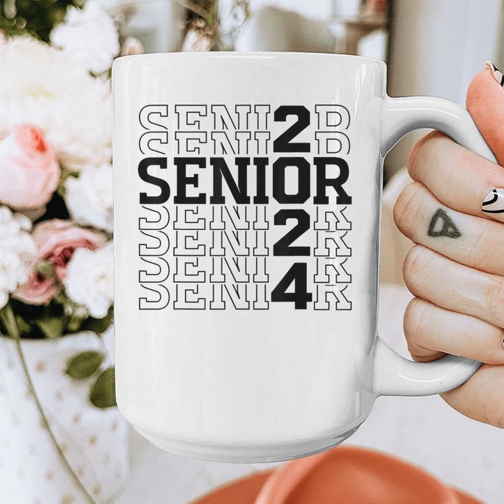 Senior 2024 Class Of 2024 Graduation 2024 Women Boy Girl Graphic Print Coffee Mug
