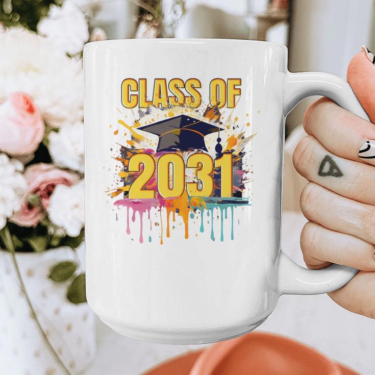 Senior 31 Class Of 2031 Back To School Graduation 2031 Graphic Print Coffee Mug