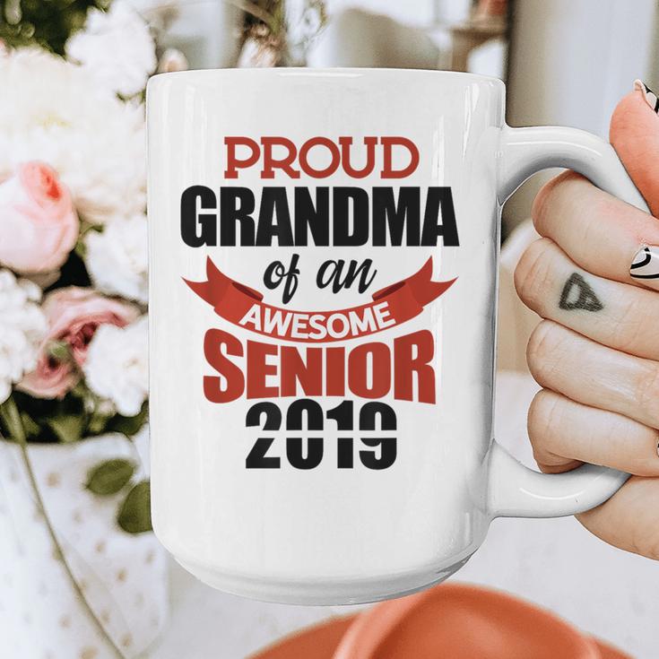 Senior Class Of 2019 Tshirt Graduation Awesome Grandma Graphic Print Coffee Mug