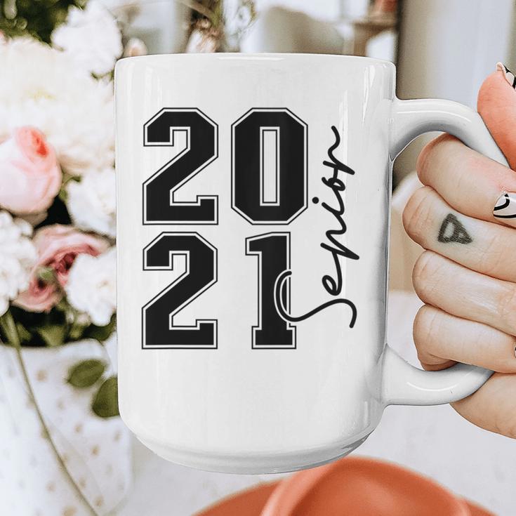 Senior Class Of 2021 Graduation High School College Graphic Print Coffee Mug