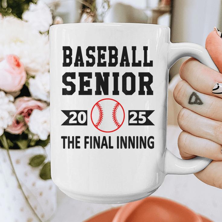 Senior Class Of 2025 Baseball Senior Night Graduation Party Graphic Print Coffee Mug