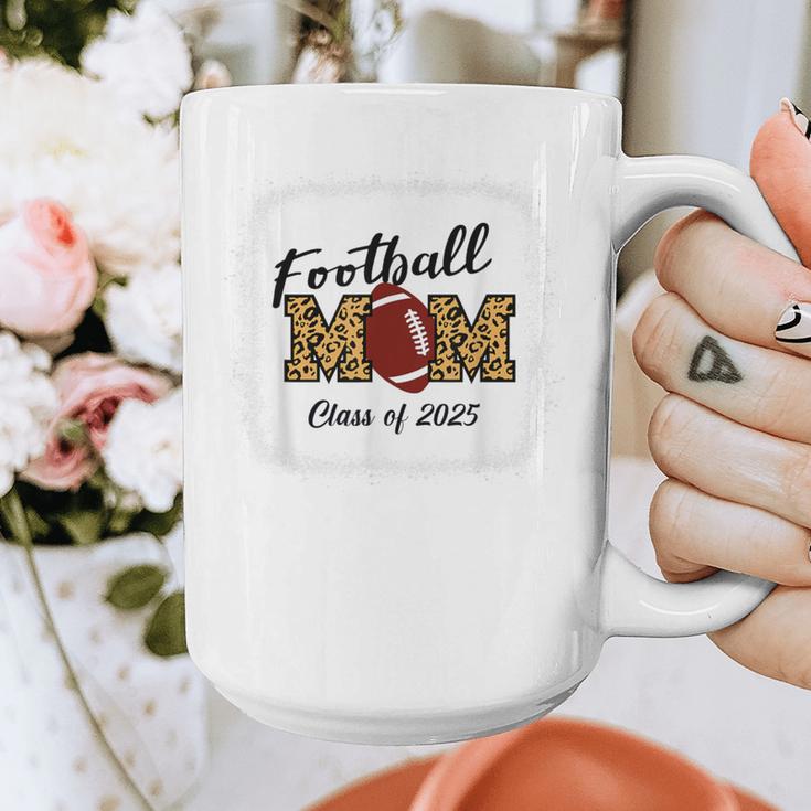 Senior Football Mom Class Of 2025 Graduation Graduate Graphic Print Coffee Mug