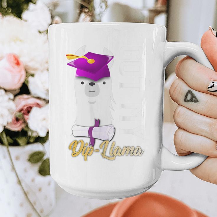 Senior Graduation 2020 Got My Dip-Llama Diploma Llama Pun Graphic Print Coffee Mug
