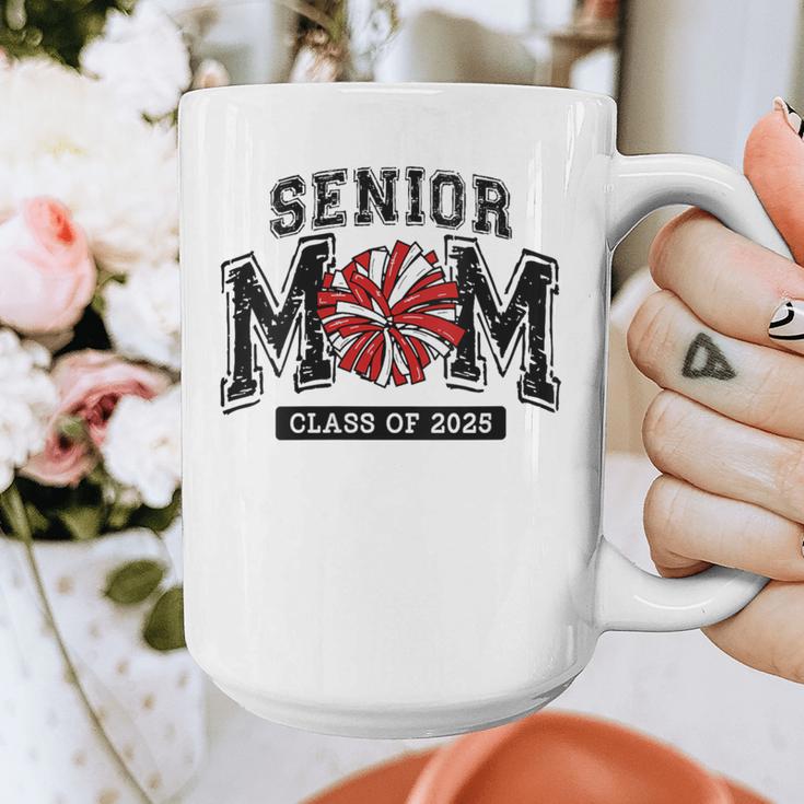 Senior Mom 2025 Cheer Mama Class Of 2025 Graduation Graphic Print Coffee Mug