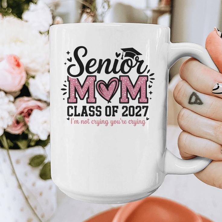 Senior Mom 2027 Class Of 2027 Graduation Proud Senior Mother Graphic Print Coffee Mug
