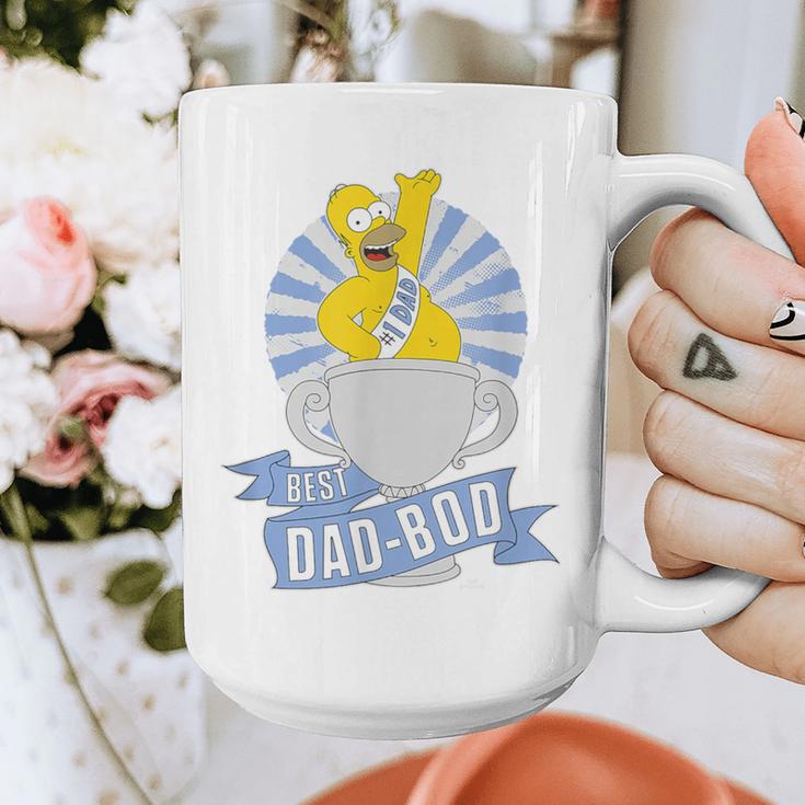 The Simpsons Father's Day Homer Best Dad BOD Graphic Print Coffee Mug