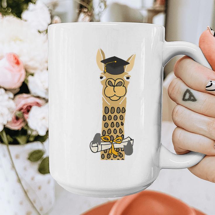 SmileteesGrad Llama Graduation T-Shirt Graphic Print Coffee Mug
