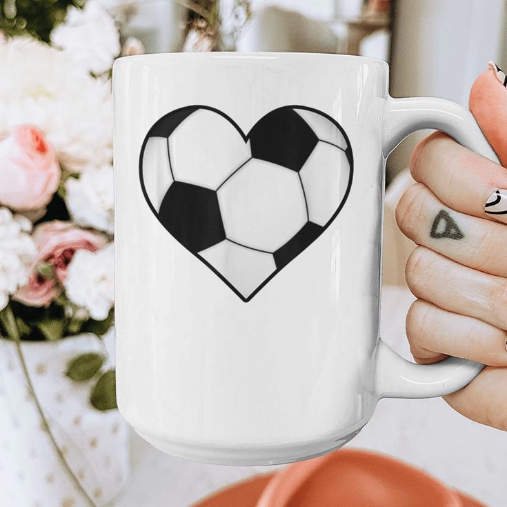 Soccer Ball Heart Idea For Mom Dad Kids T-Shirt Graphic Print Coffee Mug Soccer Ball Heart Idea For Mom Dad Kids T-Shirt Graphic Print Coffee Mug