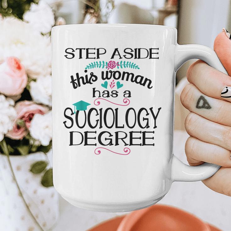 Sociology Degree Graduation Sociologist Bachelors 2025 Graphic Print Coffee Mug
