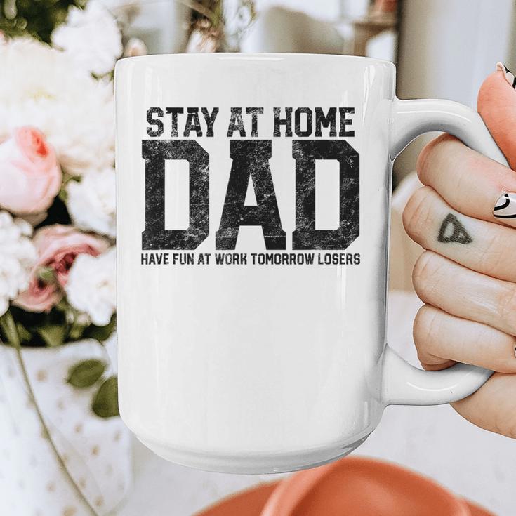 Stay At Home Dad Humor Quote Fathers Quote Graphic Print Coffee Mug