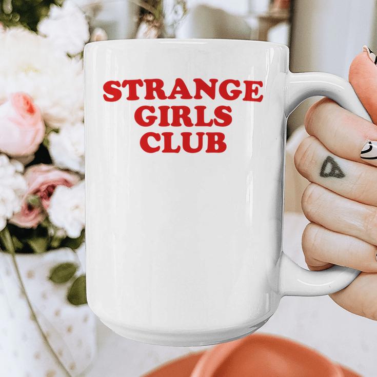 Strange Girls Club Weird Antisocial Introvert Humor Graphic Print Coffee Mug Strange Girls Club Weird Antisocial Introvert Humor Graphic Print Coffee Mug