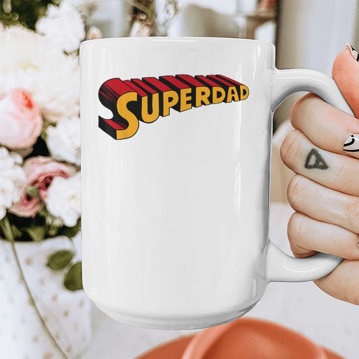 Super Dad Superdad Superhero Dad Graphic Print Coffee Mug