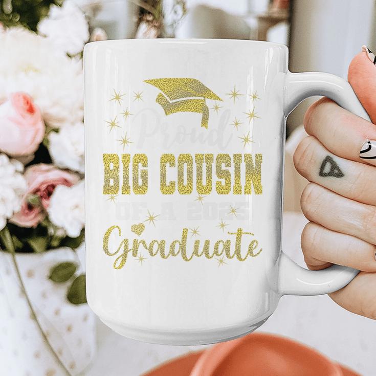 Super Proud Big Cousin Of 2025 Graduate Graduation Family Premium Graphic Print Coffee Mug