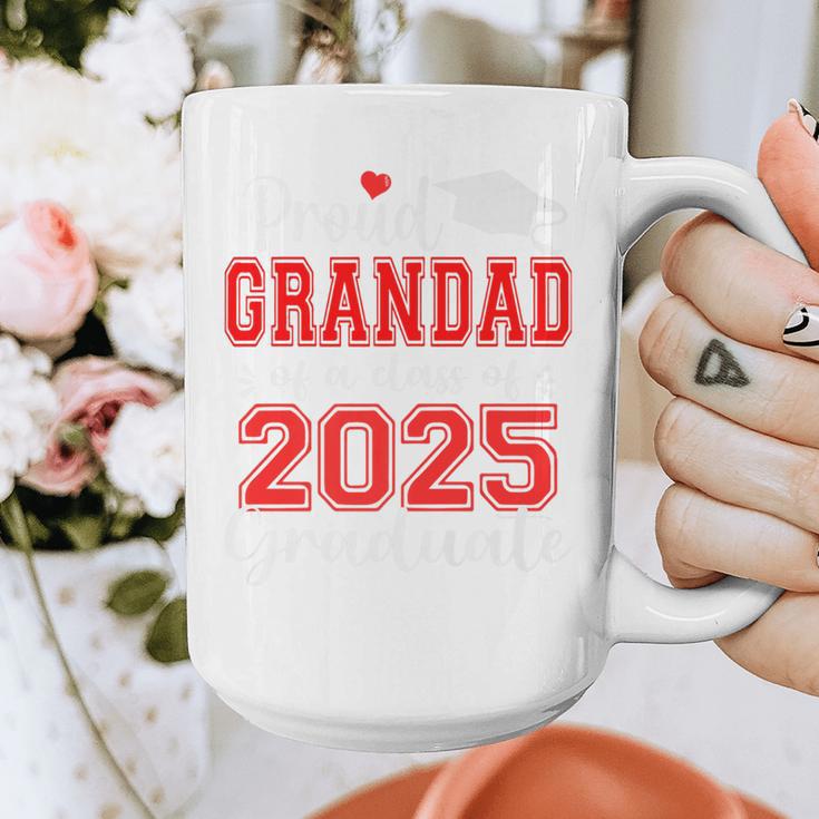 Super Proud Grandad Of 2025 Graduate Graduation Family Premium Graphic Print Coffee Mug