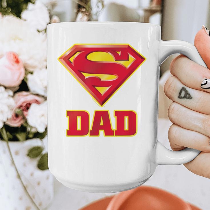 Superman Super Dad Graphic Print Coffee Mug Superman Super Dad Graphic Print Coffee Mug