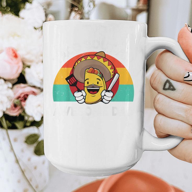 Taco Bout Awesome Dad Cinco De Mayo Mexican Men Graphic Print Coffee Mug Taco Bout Awesome Dad Cinco De Mayo Mexican Men Graphic Print Coffee Mug