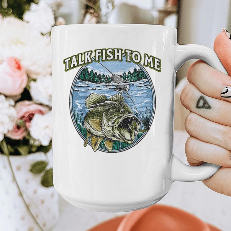 Talk Fish To Me Introvert Fishing Antisocial Fisherman Raglan Baseball Tee Graphic Print Coffee Mug Talk Fish To Me Introvert Fishing Antisocial Fisherman Raglan Baseball Tee Graphic Print Coffee Mug
