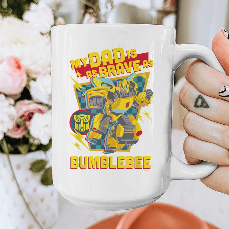 Transformers Father's Day Bumblebee My Dad Is Brave Graphic Print Coffee Mug