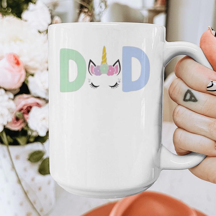 Unicorn Dad First Birthday Girl Family Matching Mama Party Graphic Print Coffee Mug