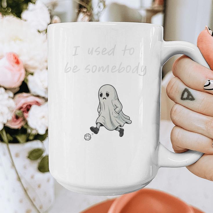 I Used To Be Somebody Nostalgia Halloween Spooky Season Premium Tri-Blend Graphic Print Coffee Mug I Used To Be Somebody Nostalgia Halloween Spooky Season Premium Tri-Blend Graphic Print Coffee Mug