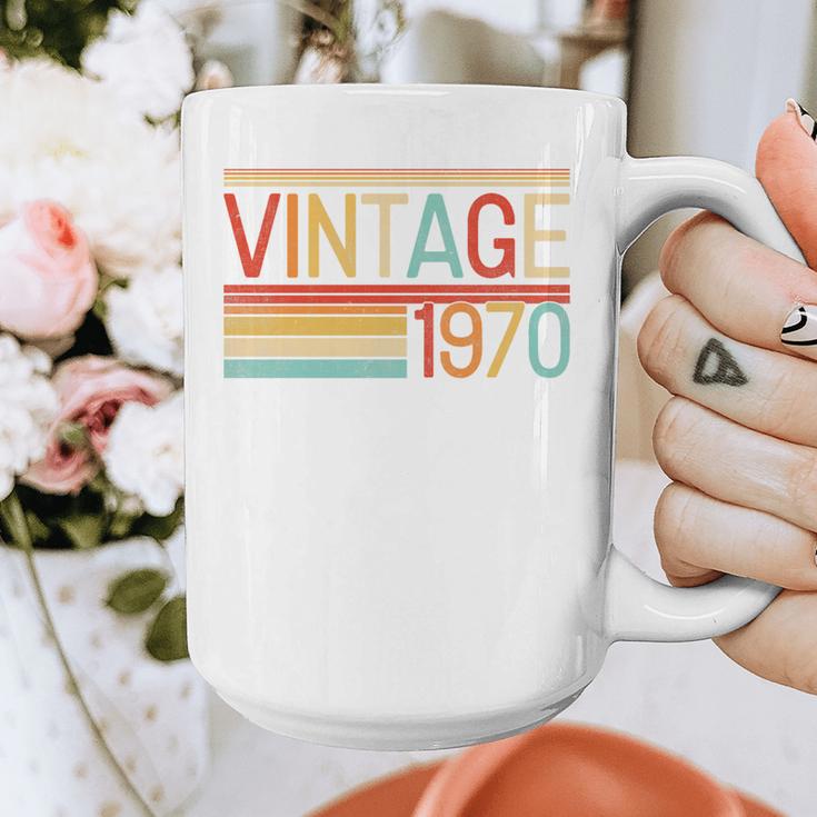 Vintage 1970 Birthday Retro Style 70's Born Nostalgia Party Premium Tri-Blend Graphic Print Coffee Mug Vintage 1970 Birthday Retro Style 70's Born Nostalgia Party Premium Tri-Blend Graphic Print Coffee Mug