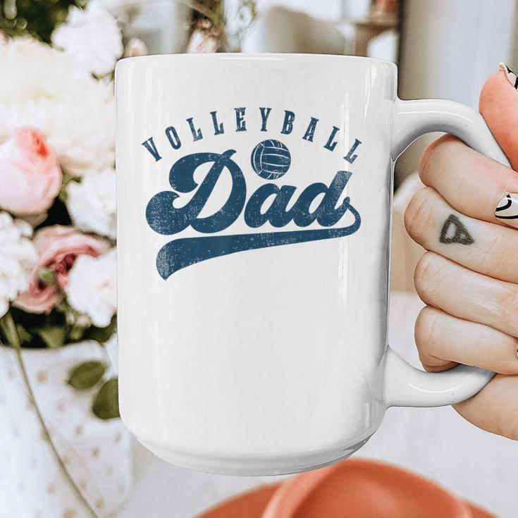 Volleyball Dad Daddy Father's Day Graphic Print Coffee Mug