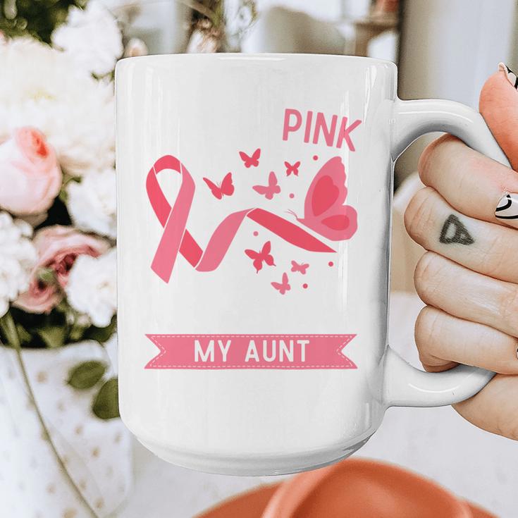 I Wear Pink In Memory Of My Aunt Graphic Print Coffee Mug