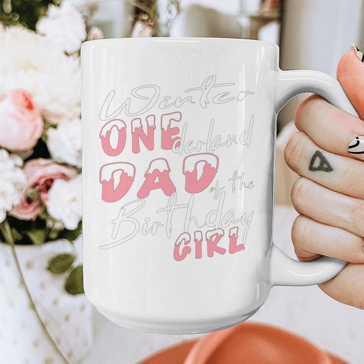 Winter Onederland 1st Birthday Theme Dad Of Birthday Girl Graphic Print Coffee Mug Winter Onederland 1st Birthday Theme Dad Of Birthday Girl Graphic Print Coffee Mug