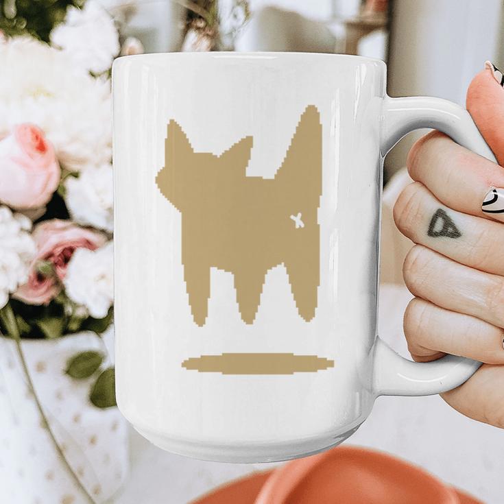 Yk2 Cat With Tomboy Tail 90s Nostalgia Downtown Indie Graphic Print Coffee Mug