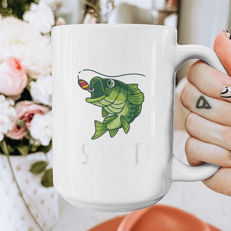 Youth Boy My Lucky Fishing-Shirt Bass Fish Dad Graphic Print Coffee Mug