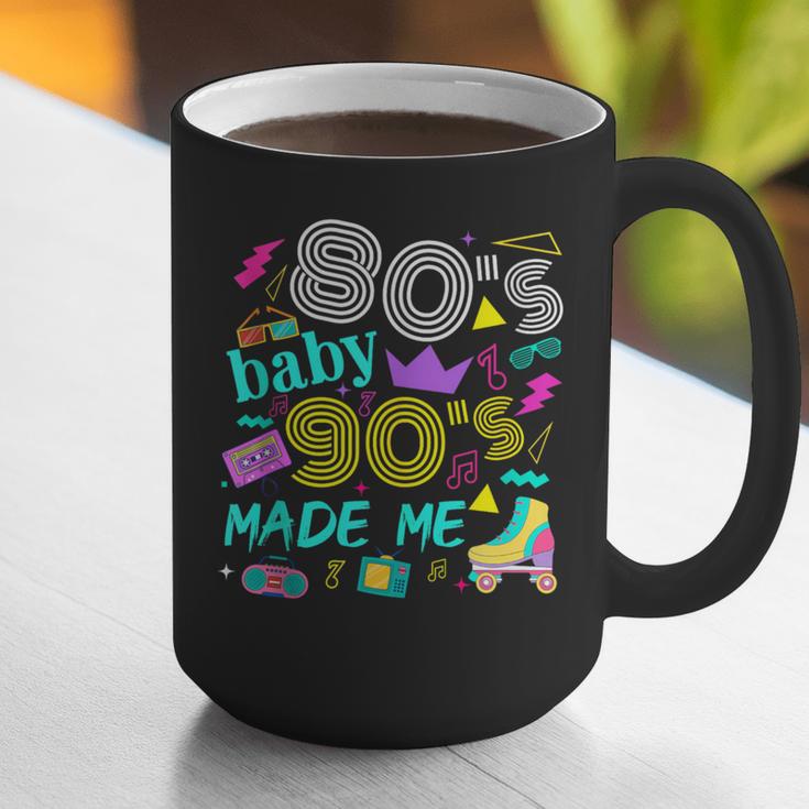 1980s 80's Baby 1990s 90's Made Me Birthday Nostalgia Vibes Graphic Print Coffee Mug 1980s 80's Baby 1990s 90's Made Me Birthday Nostalgia Vibes Graphic Print Coffee Mug