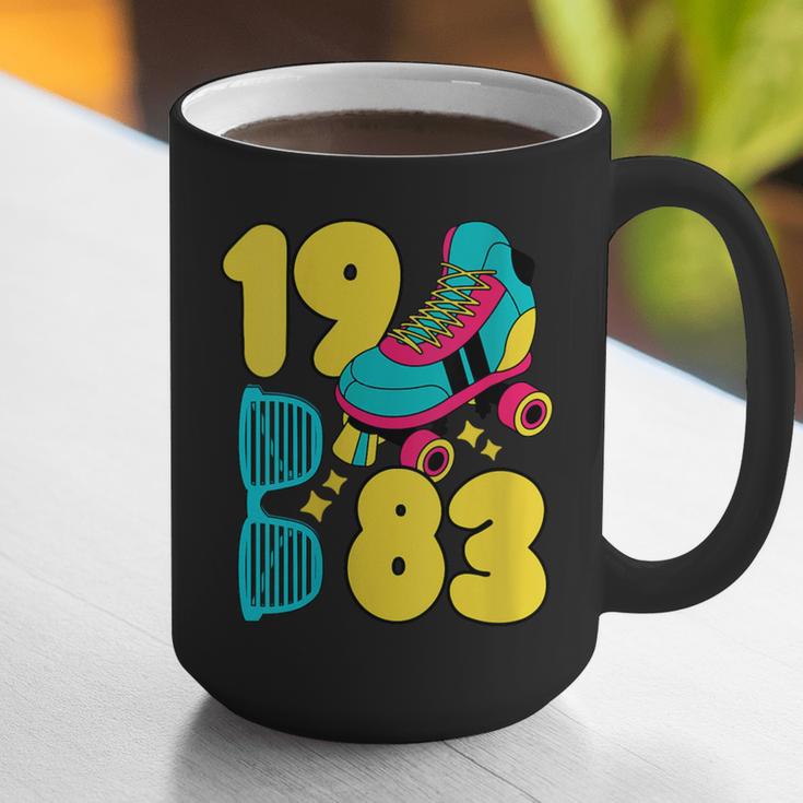 1983 Retro Raised In The 80s Old School Nostalgia Vibes Graphic Print Coffee Mug