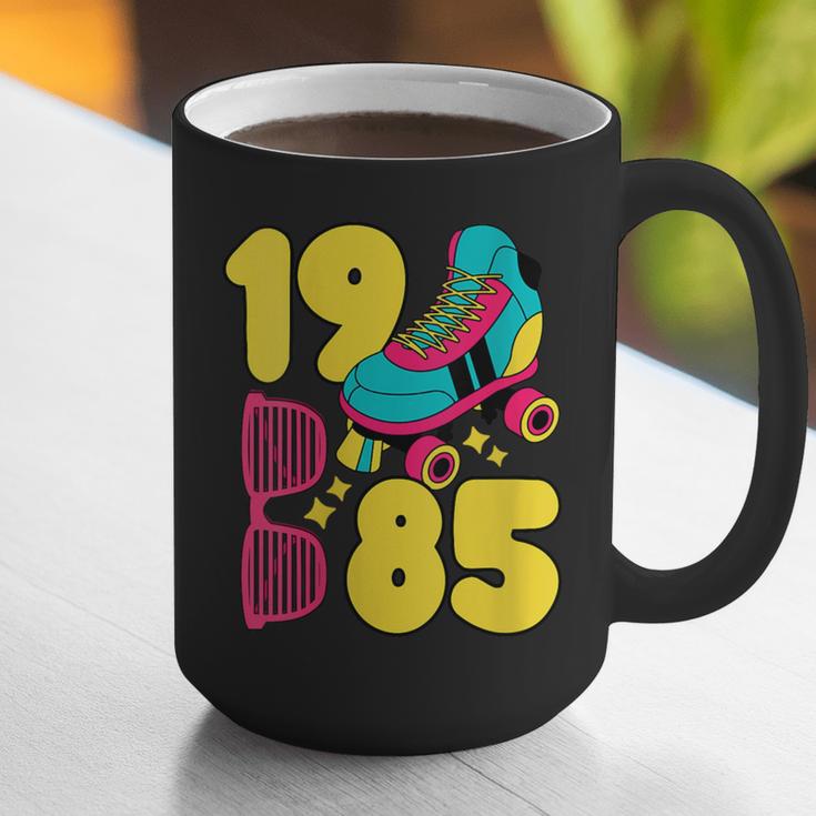1985 Retro Raised In The 80s Old School Nostalgia Vibes Graphic Print Coffee Mug