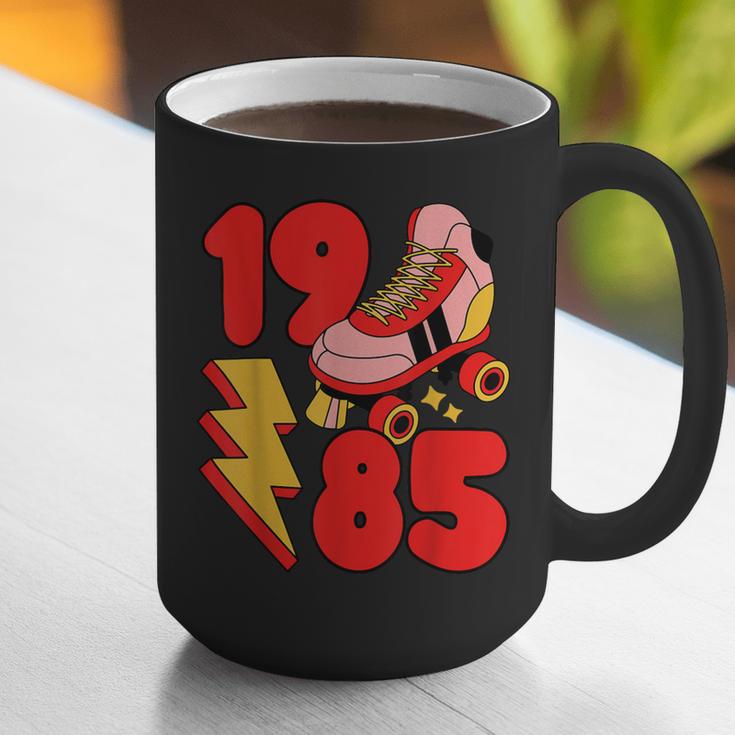 1985 Retro Roller Skate Vintage 80s Nostalgia Collector Graphic Print Coffee Mug 1985 Retro Roller Skate Vintage 80s Nostalgia Collector Graphic Print Coffee Mug