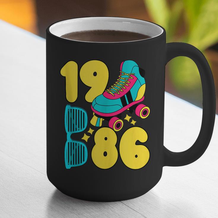 1986 Retro Raised In The 80s Old School Nostalgia Vibes Graphic Print Coffee Mug