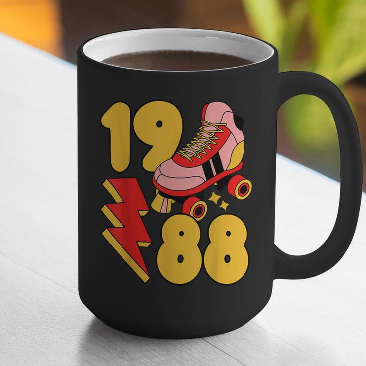 1988 Retro Roller Skate Vintage 80s Nostalgia Collector Graphic Print Coffee Mug 1988 Retro Roller Skate Vintage 80s Nostalgia Collector Graphic Print Coffee Mug