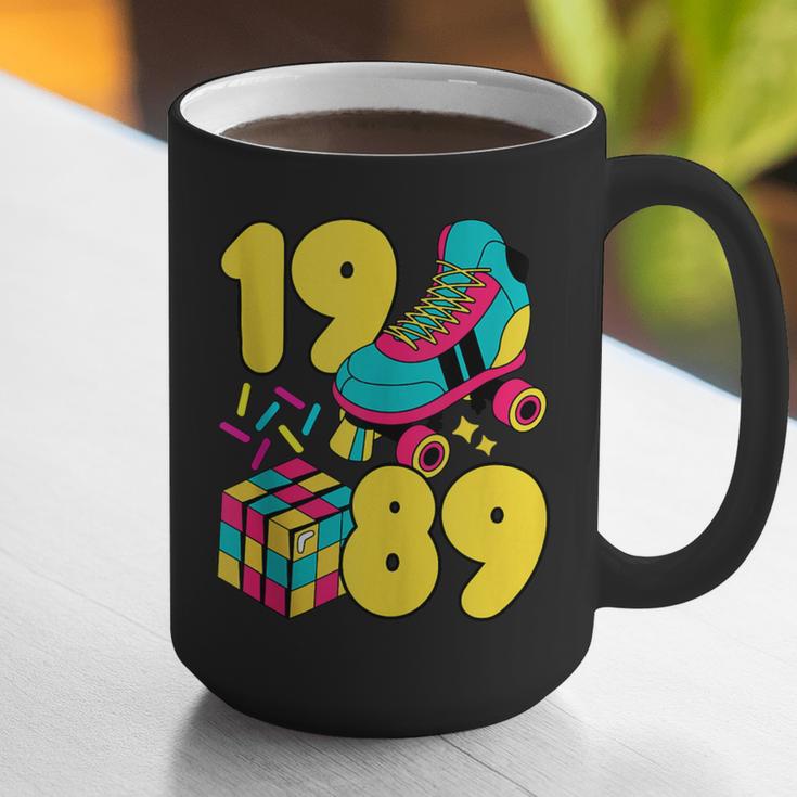1989 Retro Raised In The 80s Old School Nostalgia Vibes Graphic Print Coffee Mug 1989 Retro Raised In The 80s Old School Nostalgia Vibes Graphic Print Coffee Mug