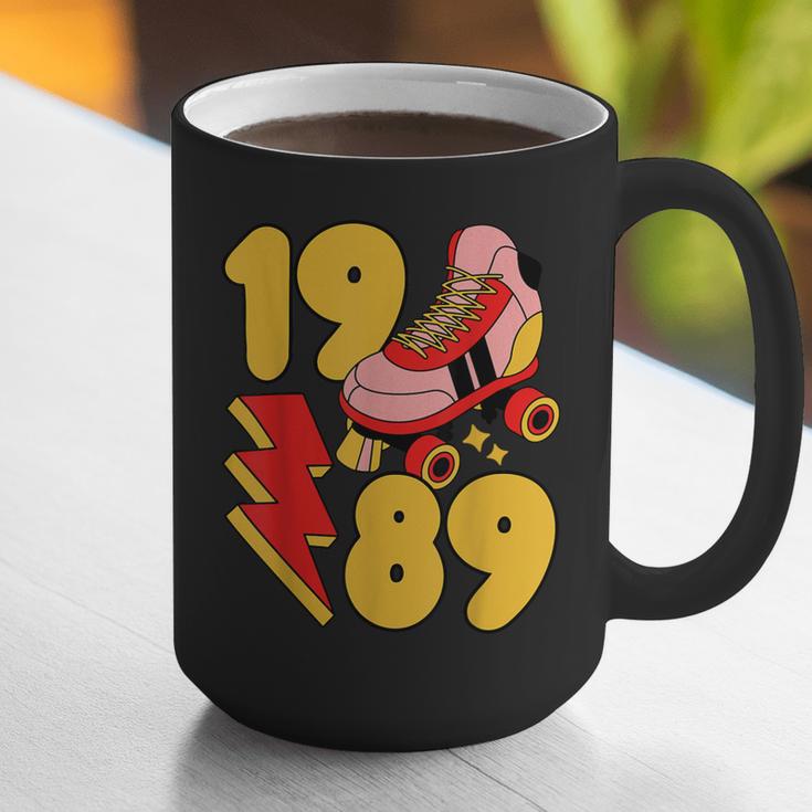 1989 Retro Roller Skate Vintage 80s Nostalgia Collector Graphic Print Coffee Mug 1989 Retro Roller Skate Vintage 80s Nostalgia Collector Graphic Print Coffee Mug